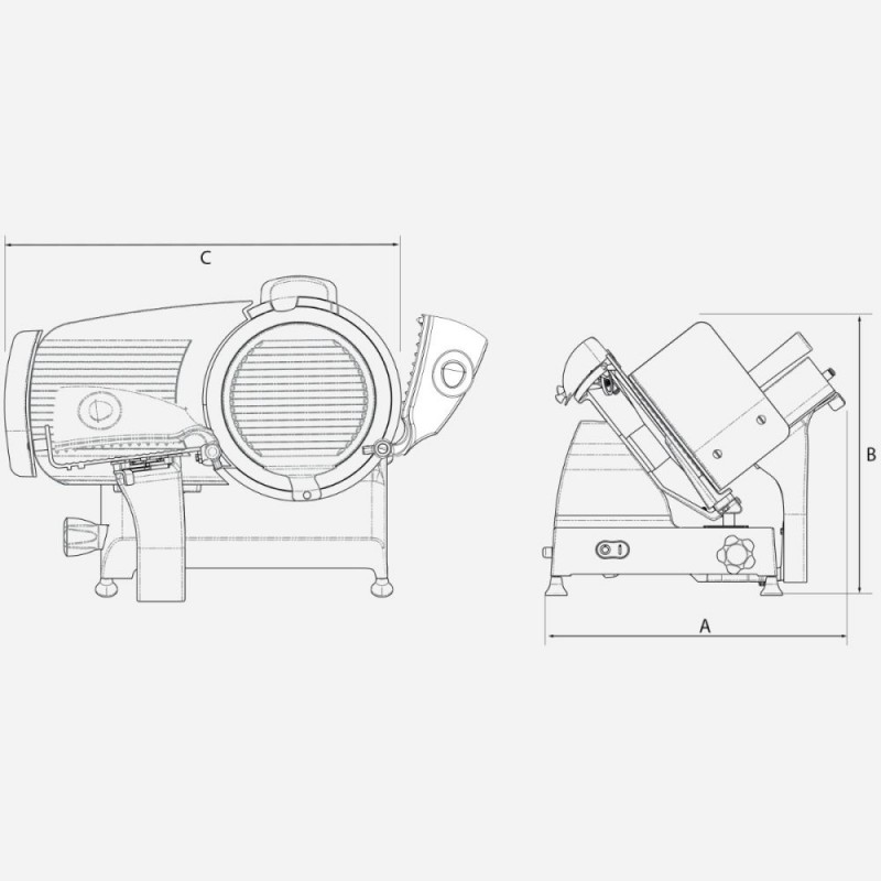 RED LINE 300 WEISS SCHNEIDEMASCHINE